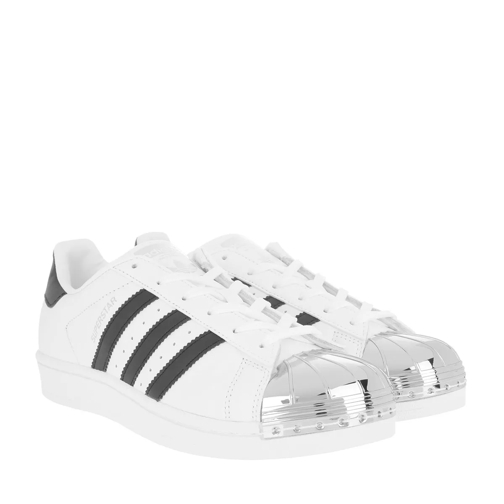 adidas Originals Superstar Metal Toe Sneaker Black/White/Metallic Silver Low-Top Sneaker