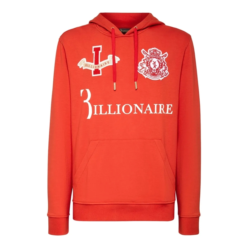 BILLIONAIRE Top Hoodie rot