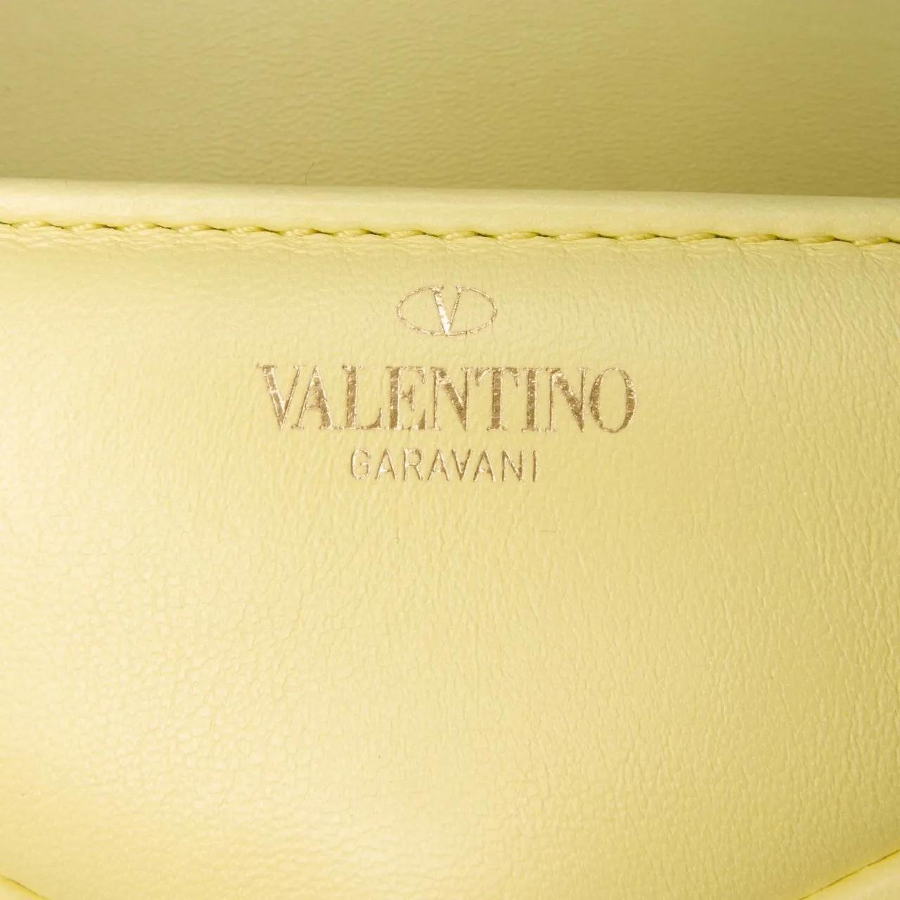 Thumbnail - Valentino Garavani Hobo Bags - Nappa One Stud Chain Shoulder Bag - Gr. unisize - in Gelb - für Damen