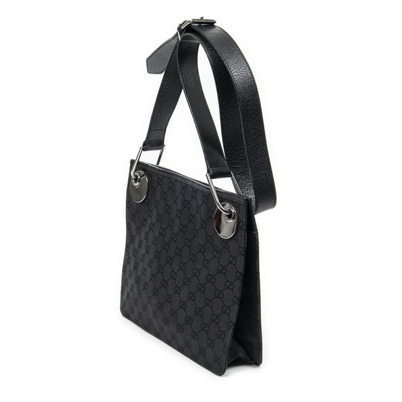 Gucci Crossbody Bag Eclipse Square Crossbody schwarz