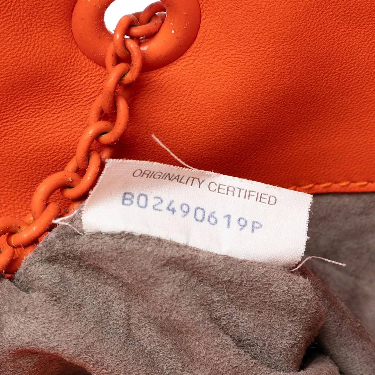 Thumbnail - Bottega Veneta Hobo Bags - Nappa Intrecciato Ruffle Duo Shoulder Bag - Gr. unisize - in Orange - für Damen