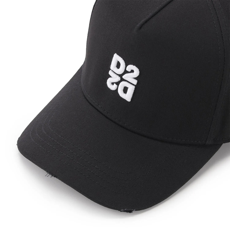 Dsquared2 Chapeau Cap mit Logo schwarz(Image 5)