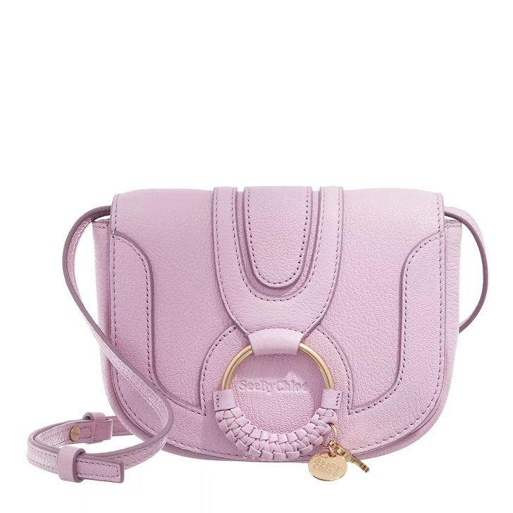 See By Chloe Hana Mini Bag Lavender Mist Saddle Bag