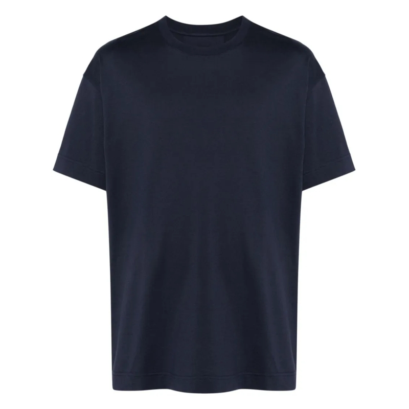 Givenchy T-shirt Midnight Blue Cotton Jersey T-Shirt Black