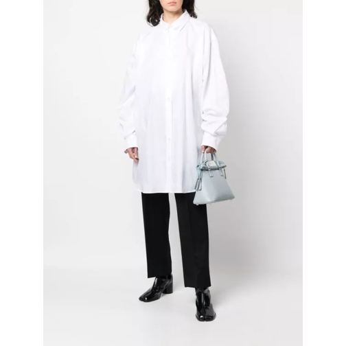 Maison Margiela  Oversize Long-Sleeve Shirt White