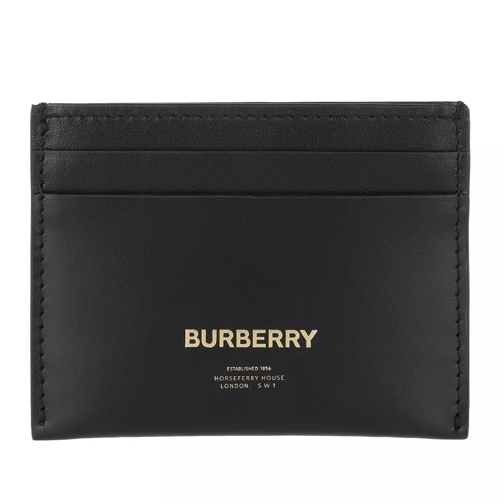 Burberry Horseferry Print Cardholder Black Kartenhalter