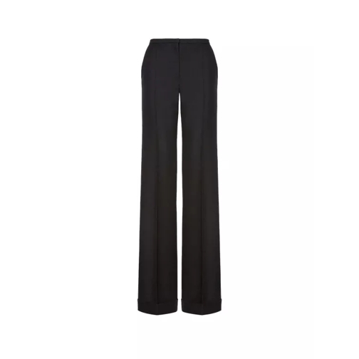 Philosophy Di Lorenzo Serafini Black Jersey Trousers Black Pantaloni