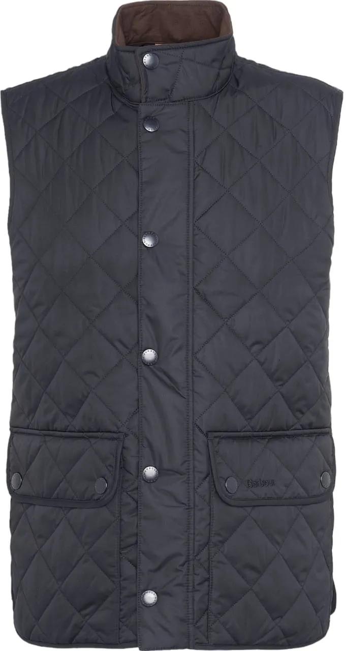 Thumbnail - Barbour - Gilet lowerdale matelasse sans manches navy MGI024 - Größe XXL - bunt