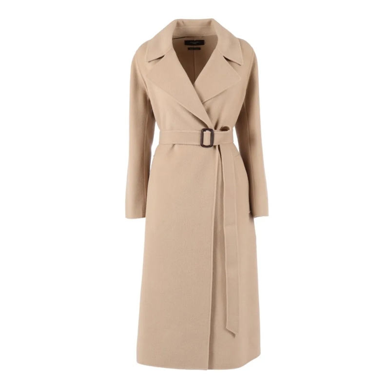 Max Mara Manteaux de tanche Manu Coat Neutrals