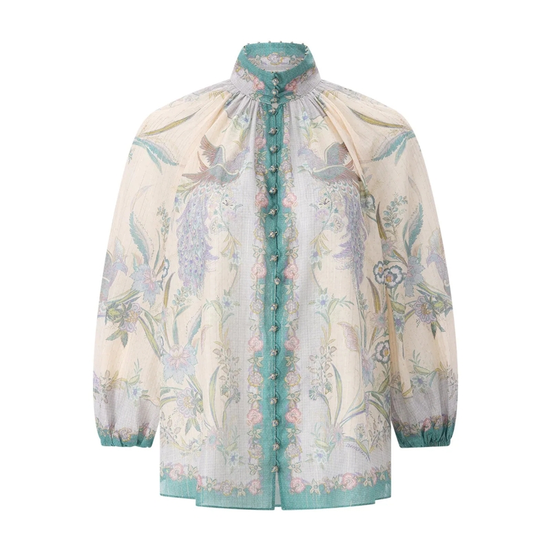 Zimmermann Bluse Bluse Indra Billow mehrfarbig