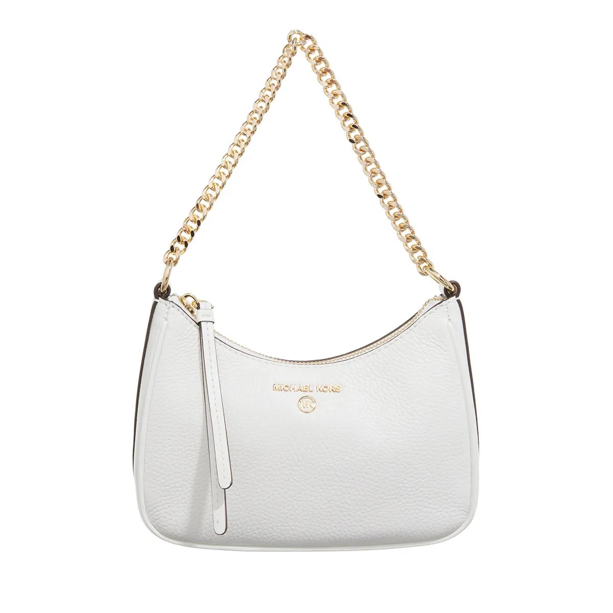 Michael Kors Pochettes - Jet Set Charm Small Chain Pouchette - Gr. unisize - in Creme - für Damen