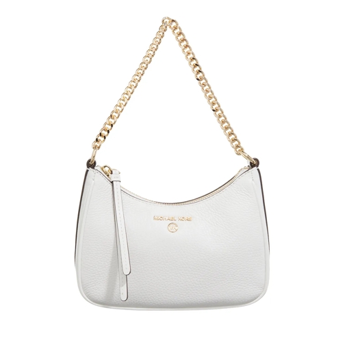 MICHAEL Michael Kors Pochette Jet Set Charm Small Chain Pouchette Optic White