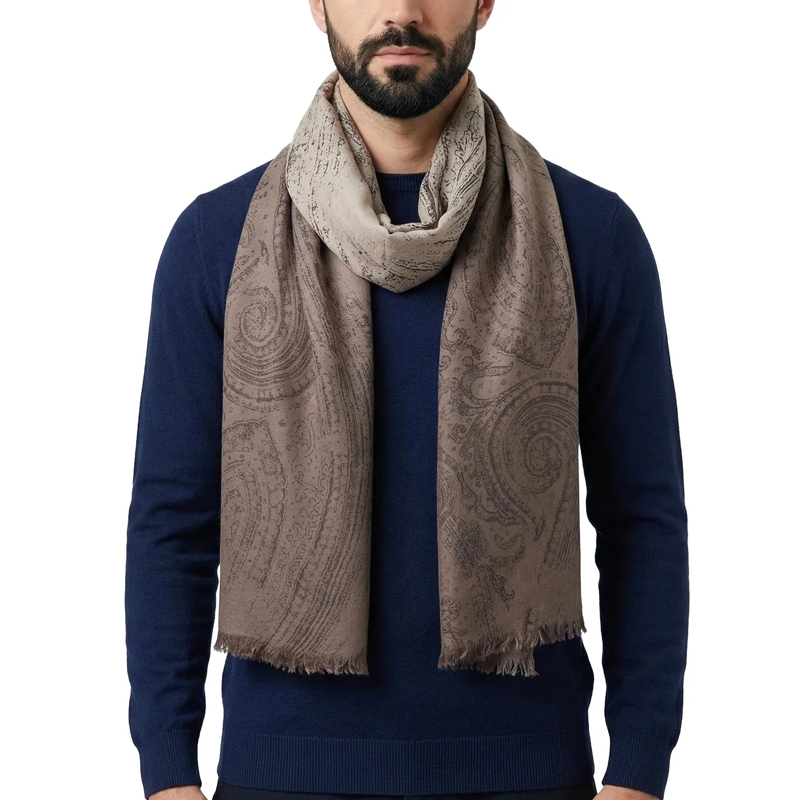 Altea Écharpe en laine Tuch mit Muster blau(Image 8)