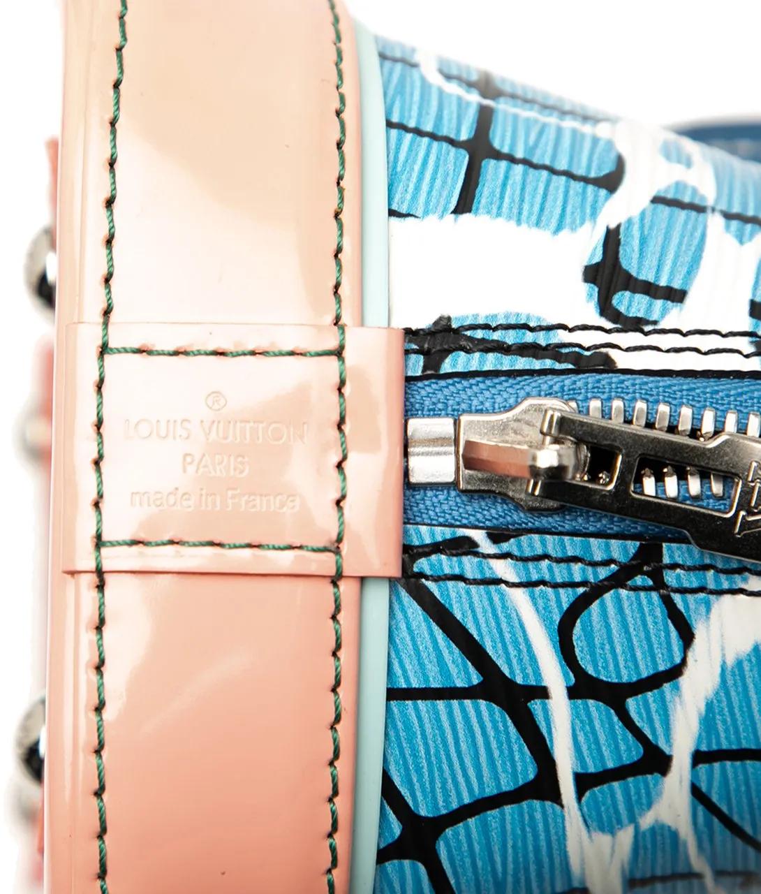 Thumbnail - Louis Vuitton Hobo Bags - Epi Aqua Alma BB - Gr. unisize - in Blau - für Damen