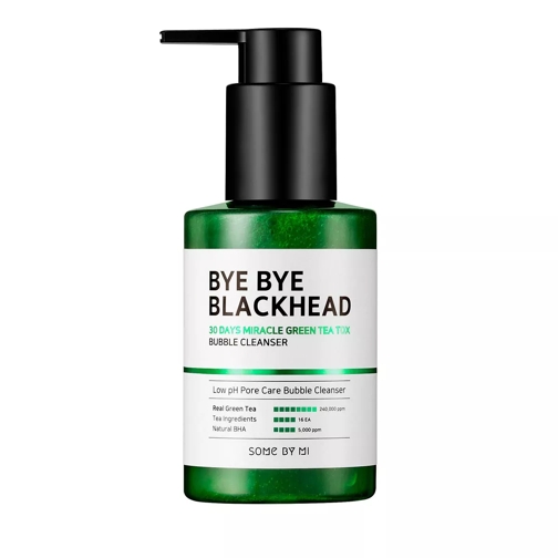 SOME BY MI Bye Bye Blackhead Miracle Green Tea Tox Bubble Cleanser Cleansing Schaum
