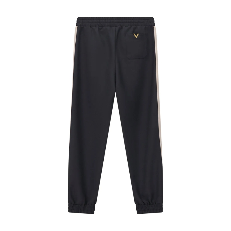 Valentino Garavani Freizeithose Hose mit Logo schwarz(Image 3)