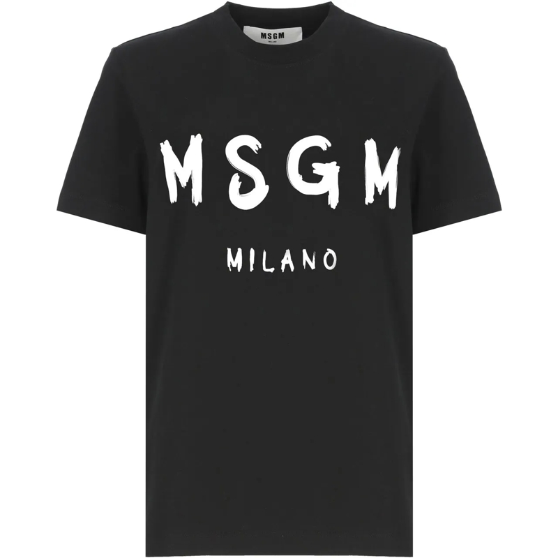 MSGM T-Shirt t-shirt black schwarz