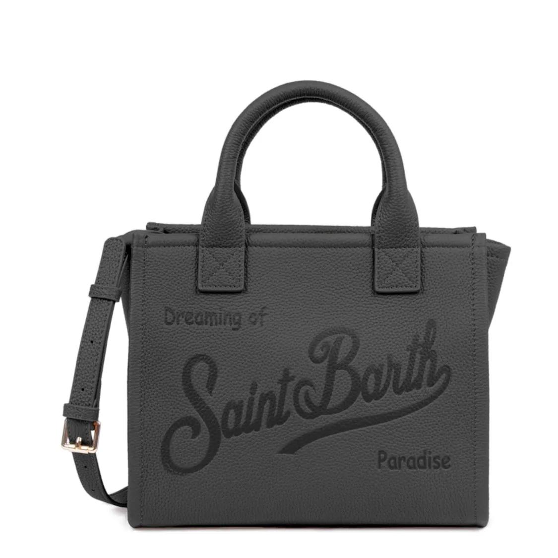 Thumbnail - Mc2 Saint Barth Shopper & Totes - Rectangular Tote Bag With Embossed Branding And Ad - Gr. unisize - in Schwarz - für Da...