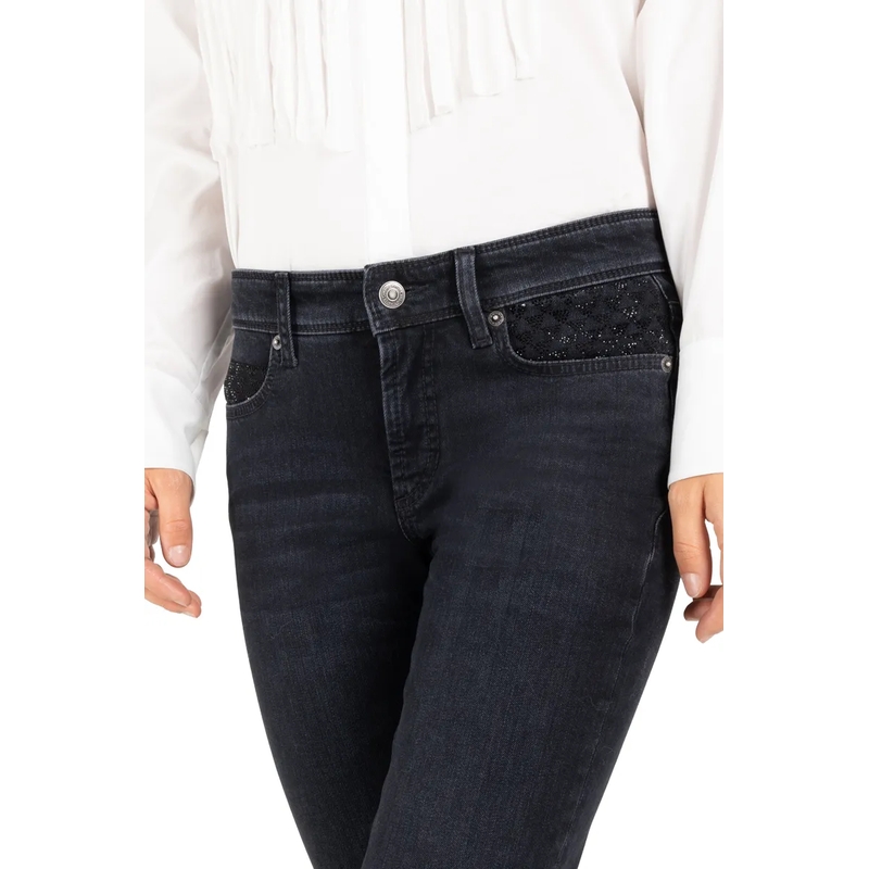 Cambio Straight-Leg-Jeans Piper short mehrfarbig(Image 4)