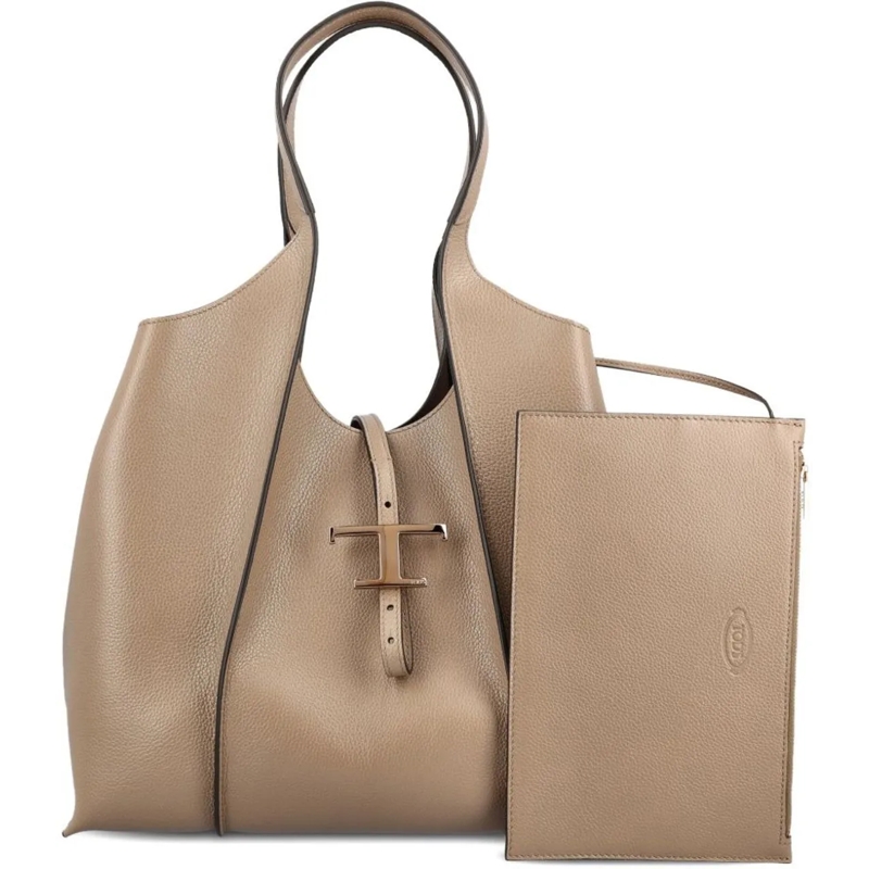 Tod's Schultertasche Bags Creta Chiaro beige