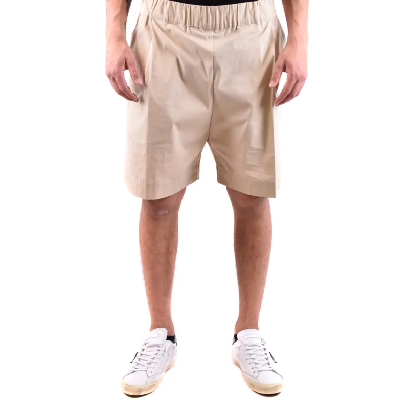 Laneus Casual Shorts Light Blue Relaxed Fit Shorts Neutrals