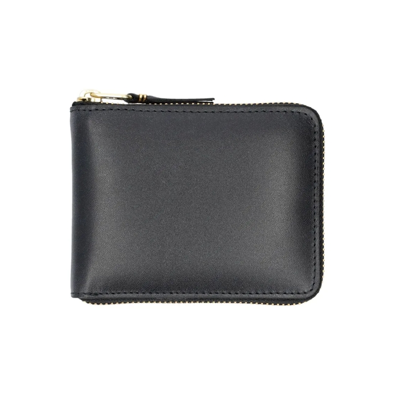 Comme des Garcons Porte-monnaie Small Zip Around Wallet Grey