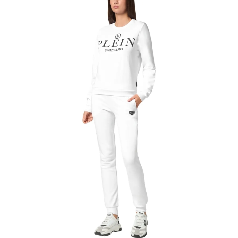 Philipp Plein Top Sweatshirt Iconic Plein weiss(Image 4)