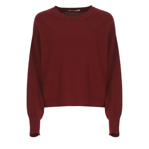 Kangra Pullover Bordeaux Cashmere Cashmere Sweater Burgundy