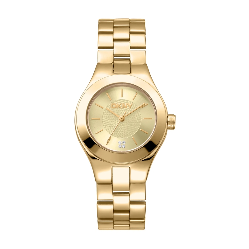 DKNY Automatikuhr Quarzuhr Parsons Midi gold