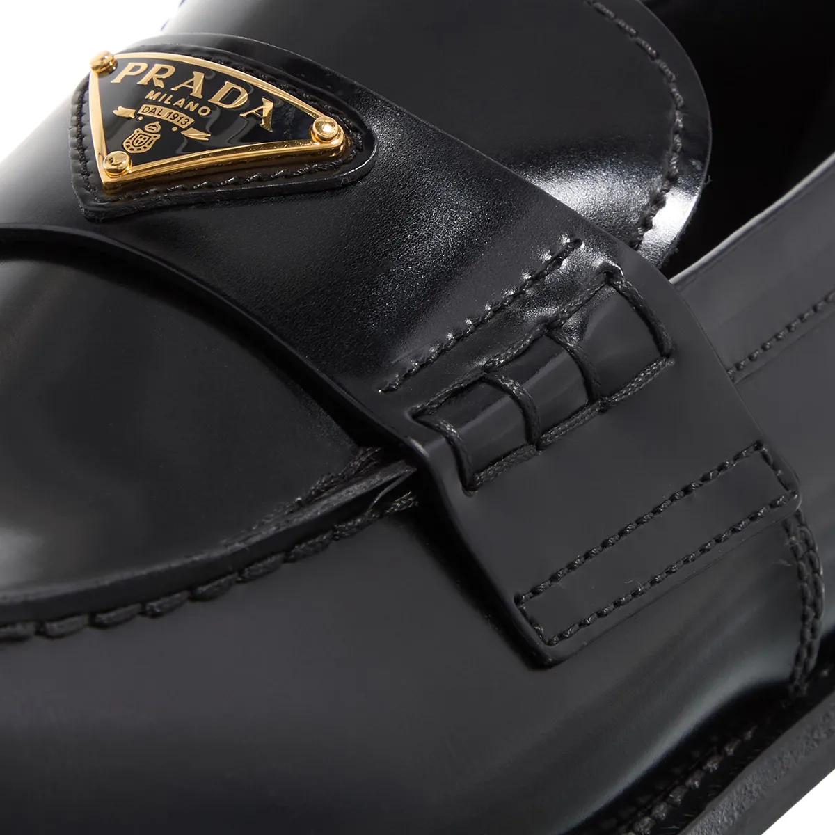 Thumbnail - Prada Loafer - Logo Loafer - Gr. 39 (EU) - in Schwarz - für Damen