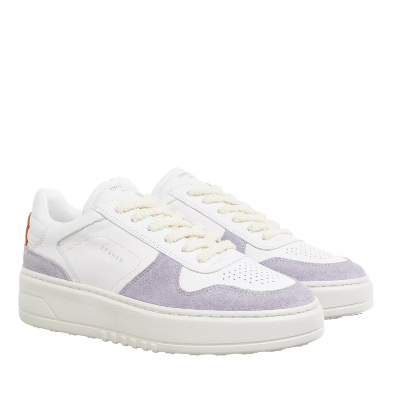 Copenhagen Low-Top Sneakers CPH75 Leather Mix White/Purple