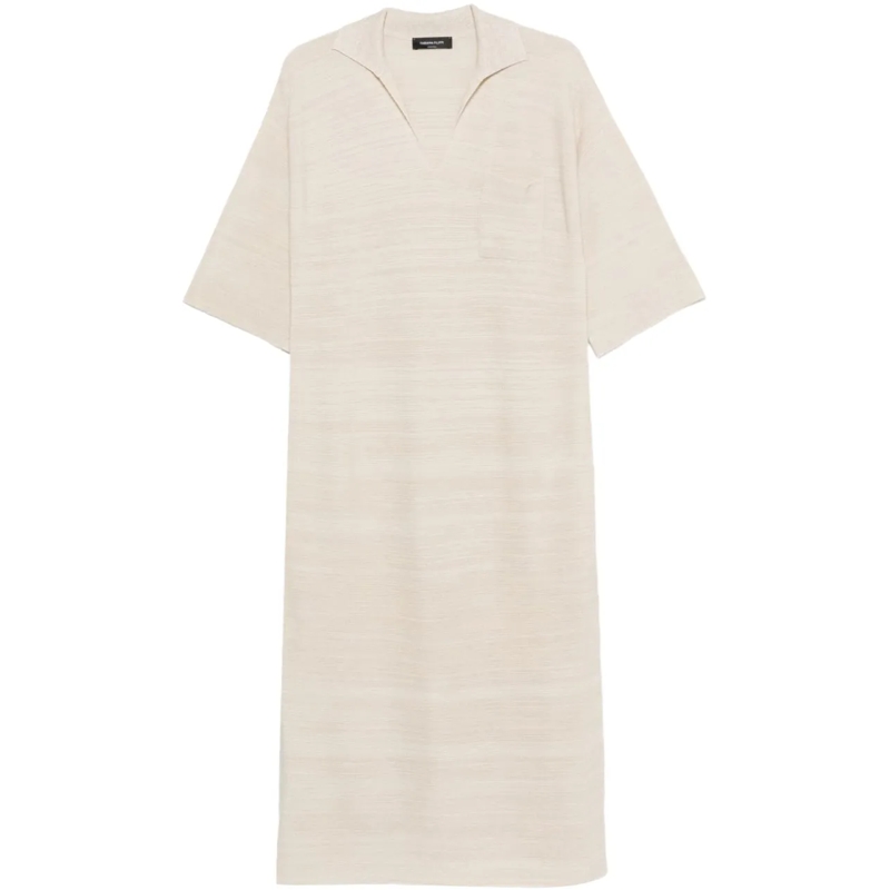 Fabiana Filippi Maxikleid Dresses Ivory weiß