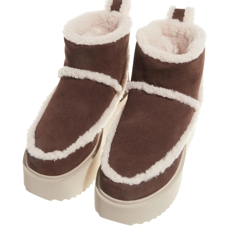 INUIKII Winterboots Classic Low Shearling Brown(Image 5)