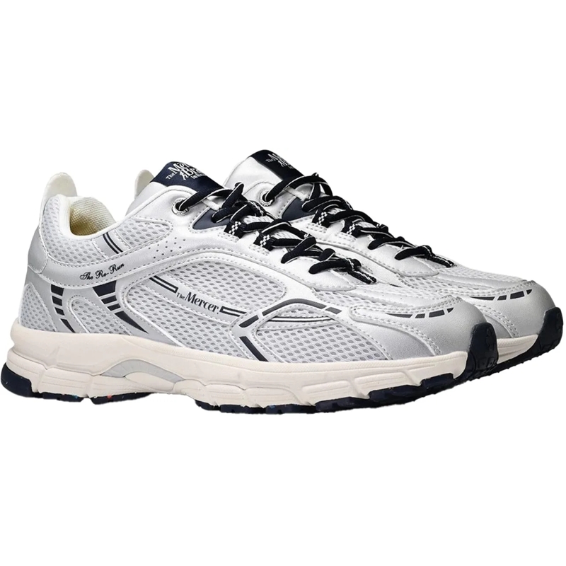 MERCER AMSTERDAM Low-Top-Sneaker Dames The Re-Run Speed Metallic silber(Image 3)