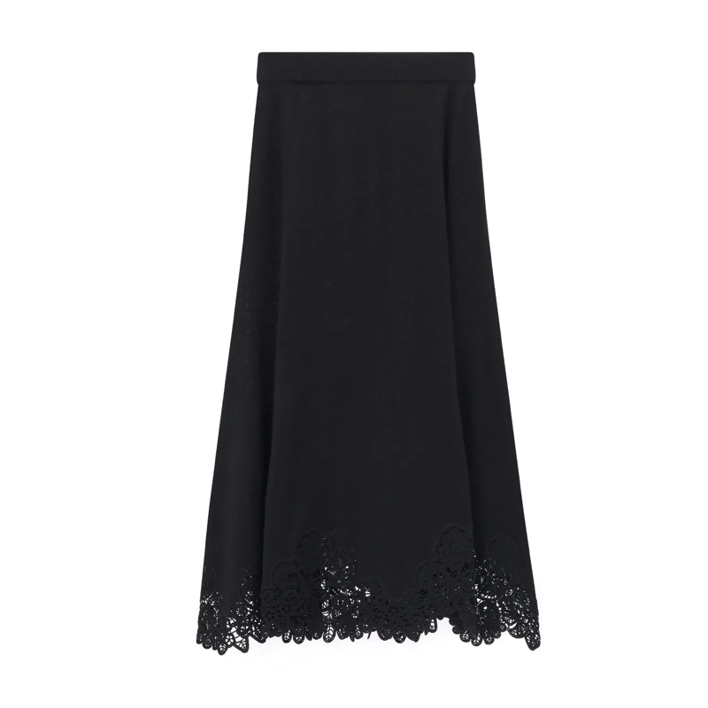 Zimmermann Minijupe 9419SF261 MERINO LACE SKIRT Zimmermann schwarz(Image 2)