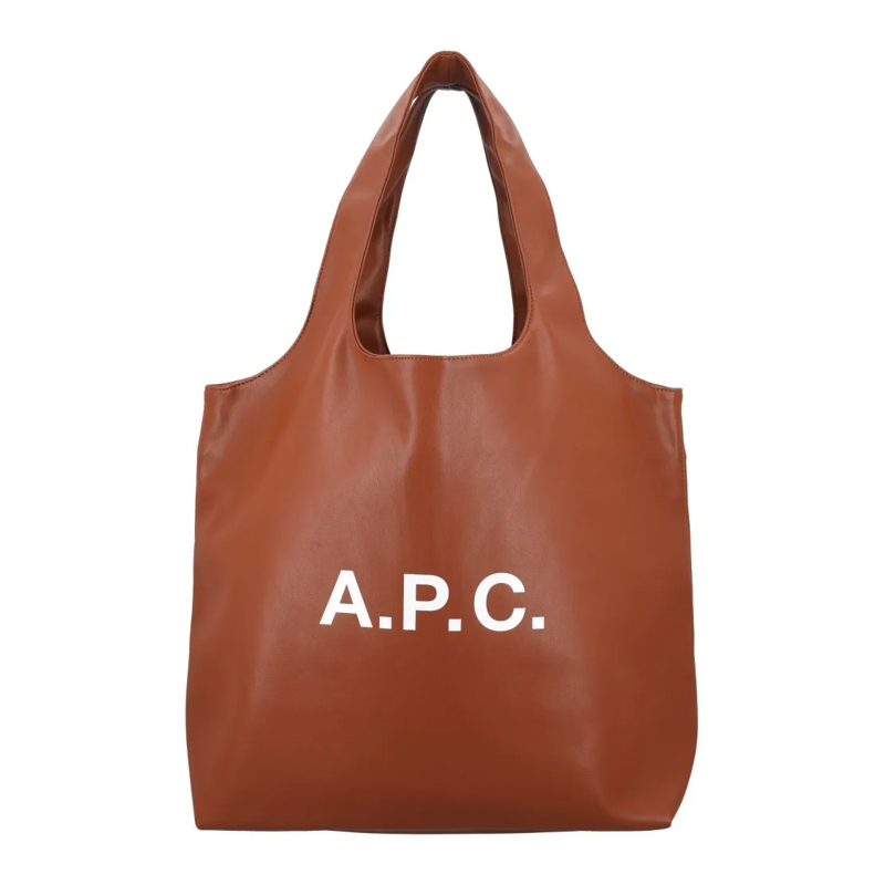 A.P.C. Fourre-tout Ninon Tote Bag Brown