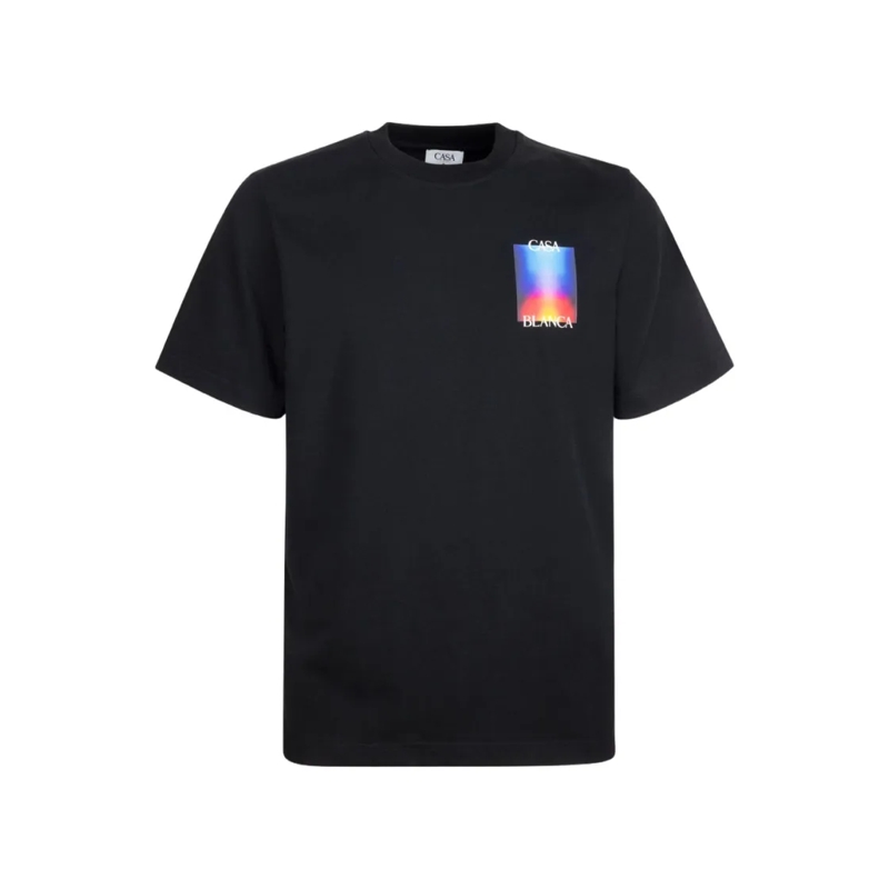Casablanca T-shirt Relaxed Fit Black T-Shirt Black