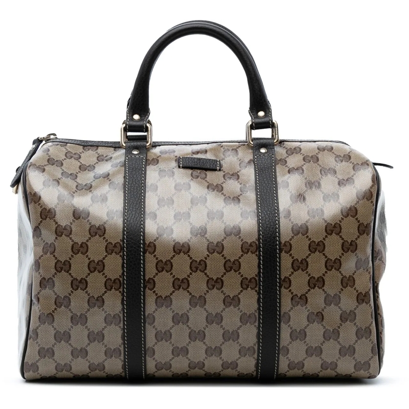 Gucci Tote Medium GG Crystal Joy Boston Bag braun