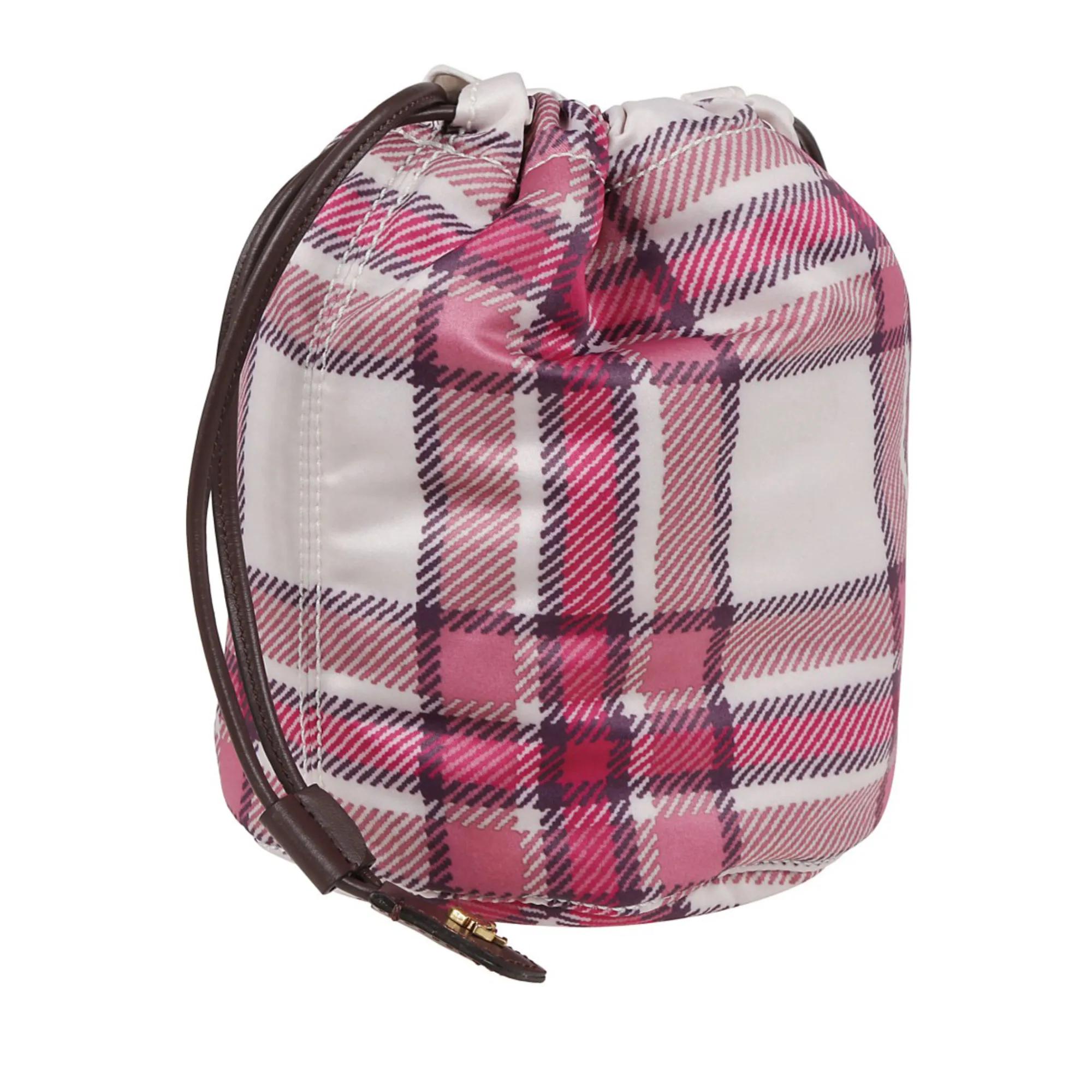 ETRO Crossbody bags Leather Check Motif Pouch in roze