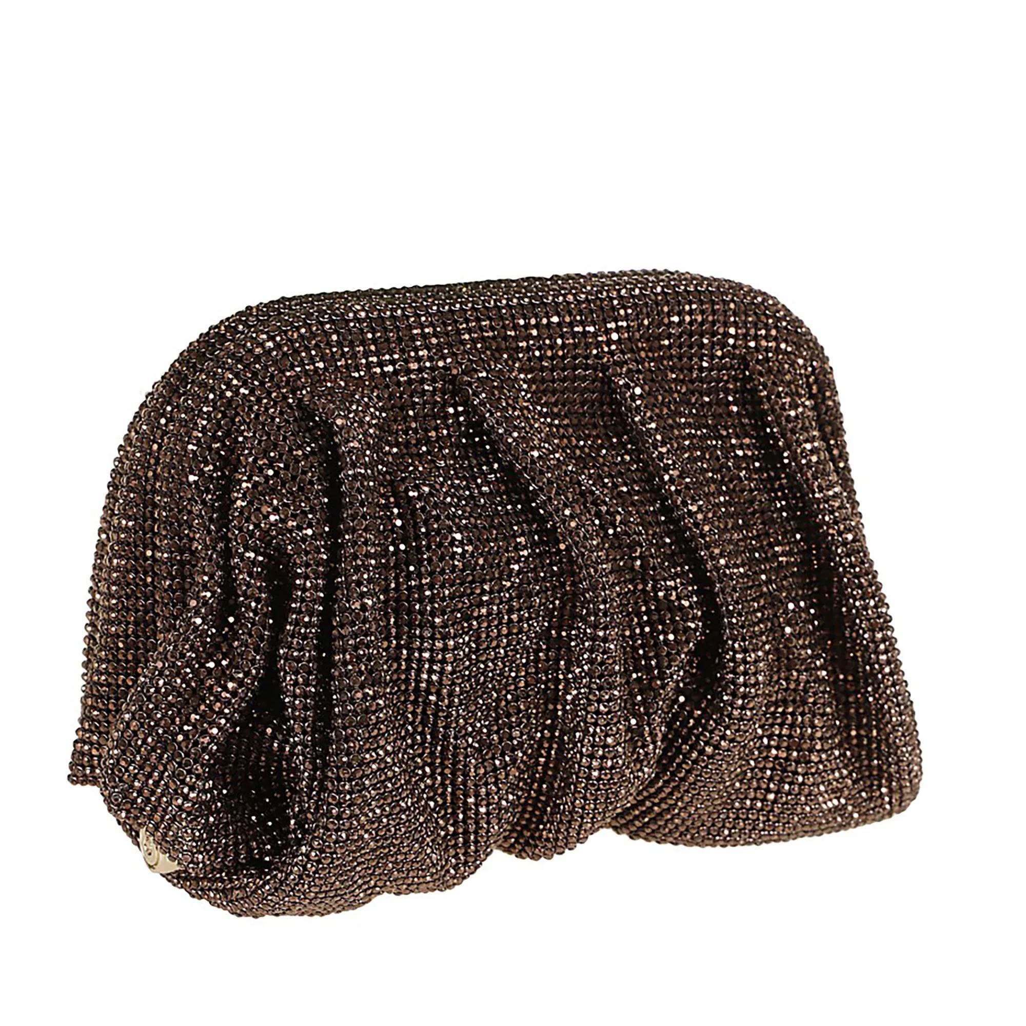 Benedetta Bruzziches Crossbody bags Clutch Bag Venus La Petite in bruin