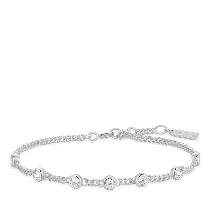 Ania Haie Armband 925er Sterlingsilber Round Stone silber