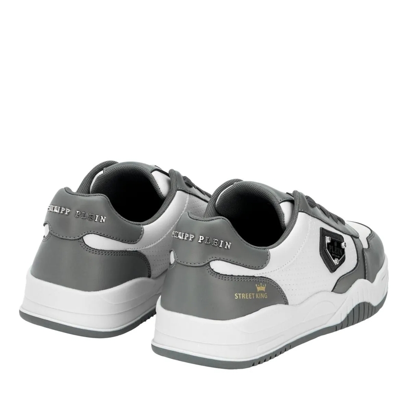 Philipp Plein Low-Top-Sneaker Lo-Top Turnschuhe Street grau(Image 5)