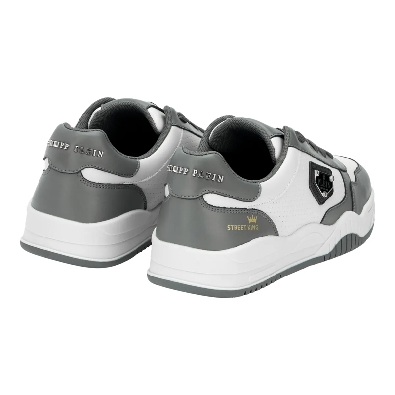 Philipp Plein Low-Top-Sneaker Lo-Top Turnschuhe Street grau(Image 4)