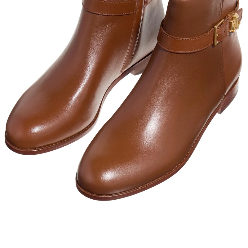 Lauren Ralph Lauren Stiefeletten Brooke Boots Deep Saddle Tan(Image 5)