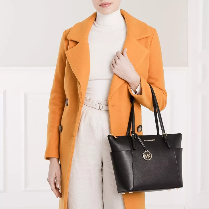 Michael Kors Jet Set Item Tote Bag Black Sac a provisions