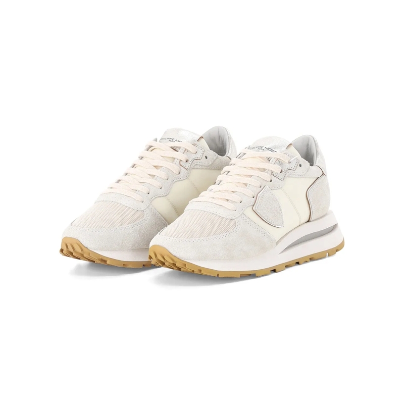 Philippe Model Schnürschuhe Sneaker Tropez Haute Low weiß