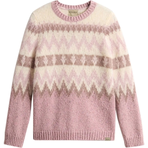 Woolrich  Aztec trui rose