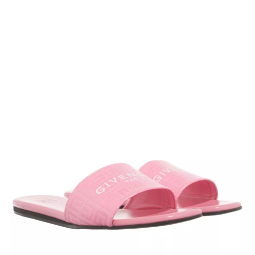Givenchy 4G Flat Mules Pink Slip-in skor