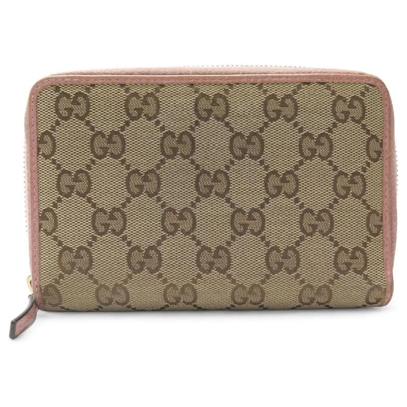 Gucci Geldbörse GUCCI GELDBÃ–RSE 420113 MONOGRAMM JACQUARD GG MÃœN braun