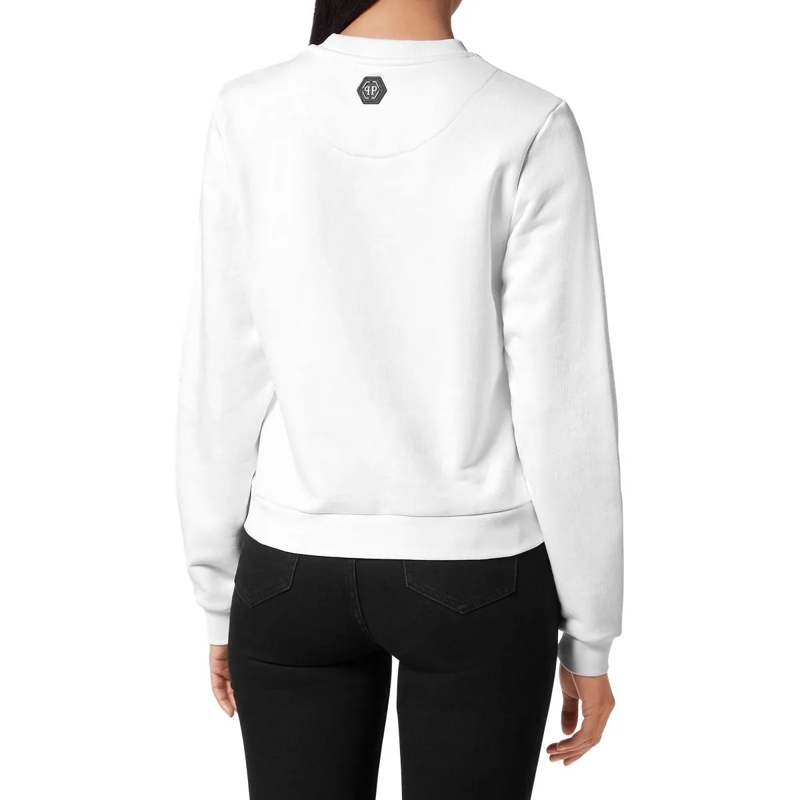 Philipp Plein Sweatshirt Sweatshirt Bombing Graffiti weiss(Image 2)